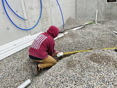 Water Pipe Installation