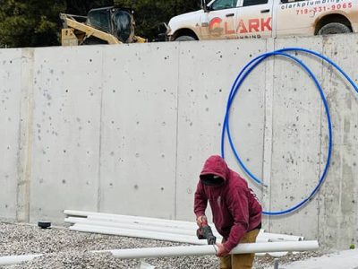 Water Pipe Installation Project